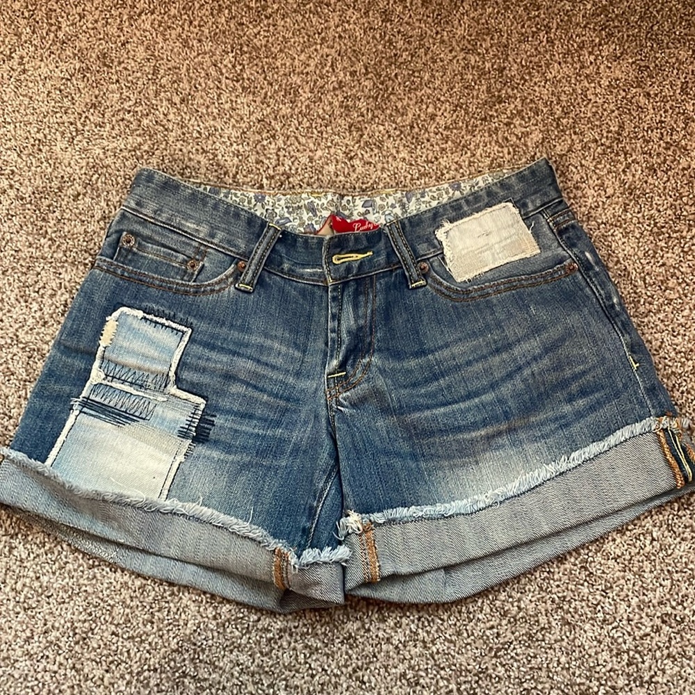 Lucky Brand Patchwork denim shorts